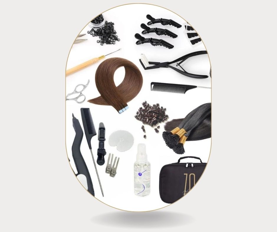 دورة احترافية تركيب توصيلات الشعر، professional hair extension training course