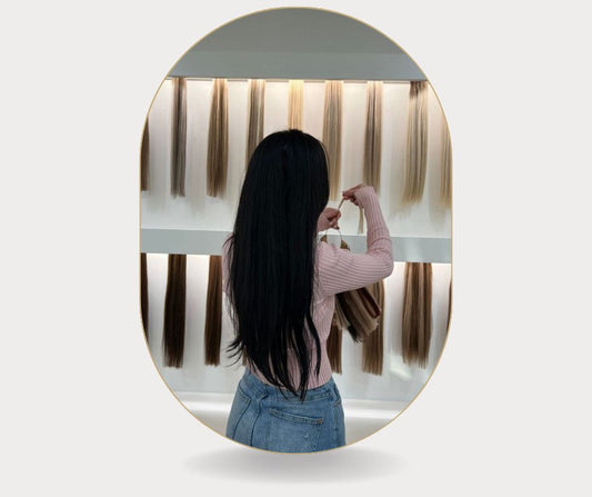 أنواع وصلات الشعر الطبيعي - Types of natural hair extensions