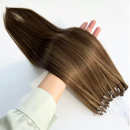 H6 nano hair extensions - 100% natural human hair