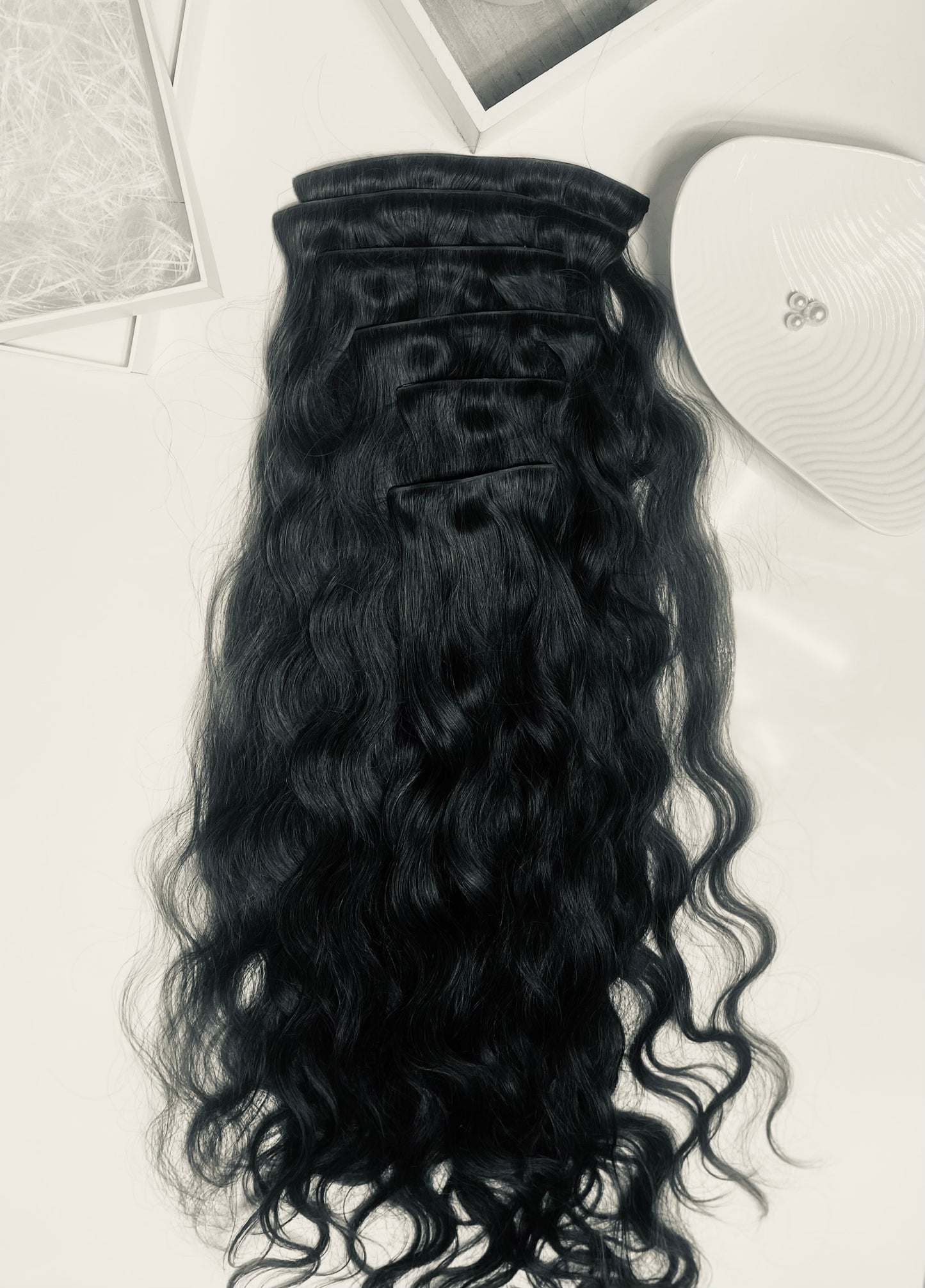 Invisible Clip in Hair Extensions