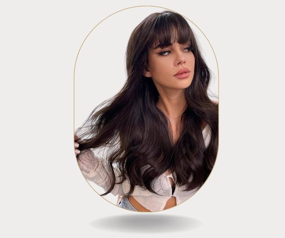 باروكة شعر طبيعي كاملة، full wig natural human hair