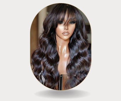 باروكة شعر طبيعي كاملة، full wig natural human hair