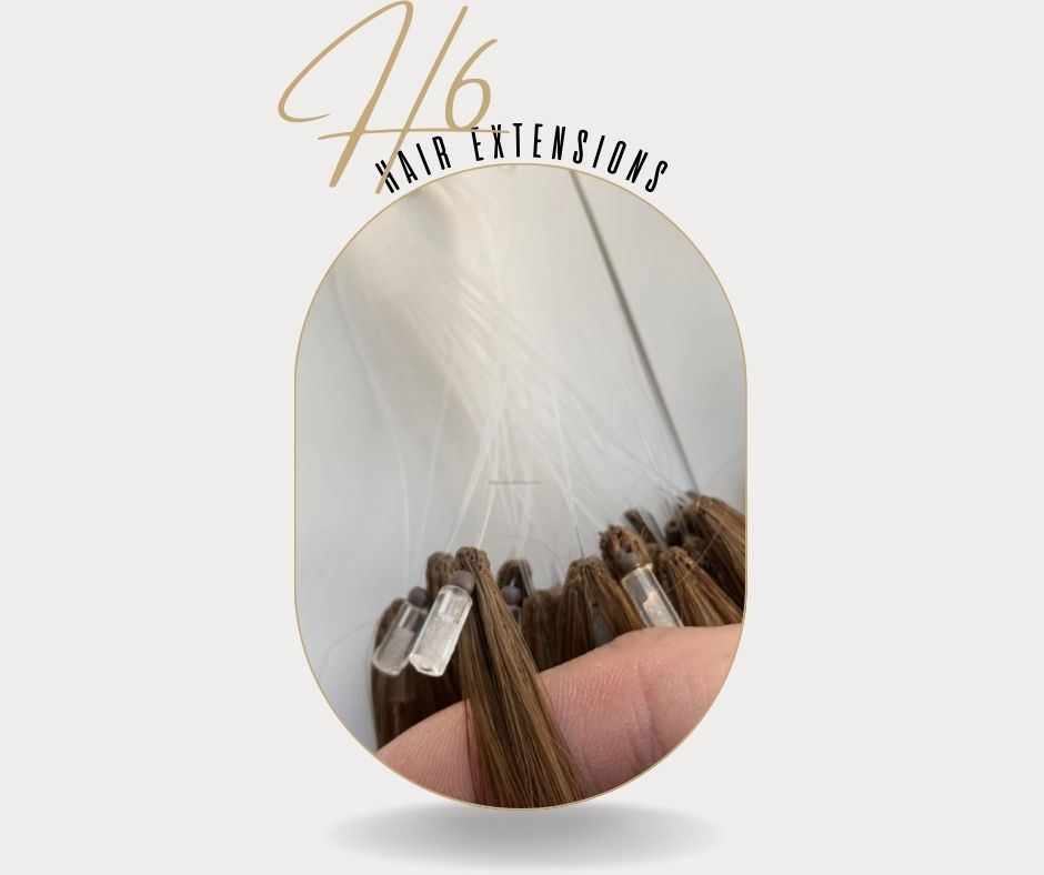 خدمة تركيب خصلات الشعر H6، h6 hair extension installation