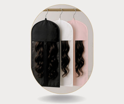 اكياس حفظ وصلات الشعر والبواريك، hair extension storage bags wigs