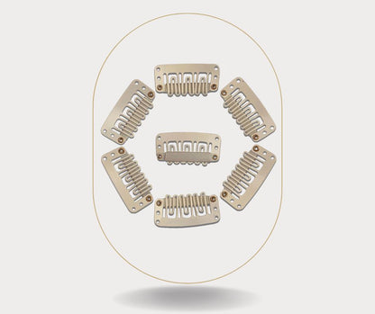 wig and Hair Extension Clips, مشابك وكلبسات تثبيت البواريك وتوصيلات الشعر