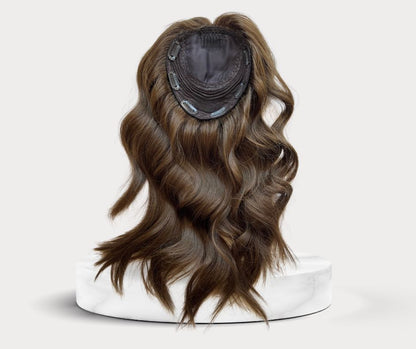 توبر شعر طبيعي لتكثيف الشعر، hair topper natural hair volume