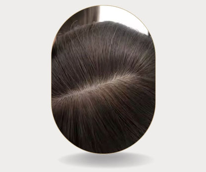 توبر شعر طبيعي لتكثيف الشعر، hair topper natural hair volume