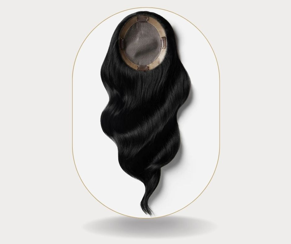 توبر شعر طبيعي لتكثيف الشعر، hair topper natural hair volume