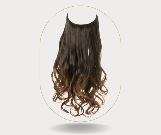 توصيلات شعر كليبسات، halo clip in hair extensions 