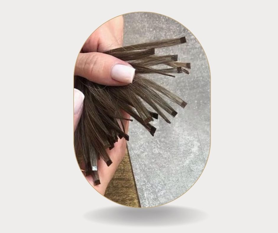 خصل شعر كيراتين طبيعي احترافي، keratin hair extensions professional natural hair