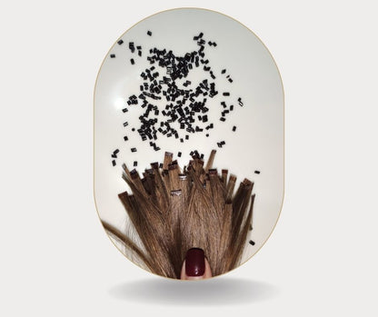 خصل شعر كيراتين طبيعي احترافي، keratin hair extensions professional natural hair