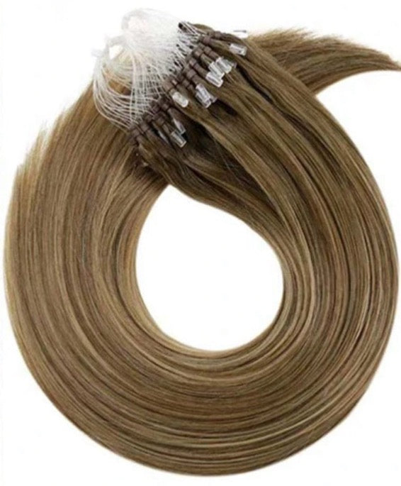 H6 nano hair extensions - 100% natural human hair