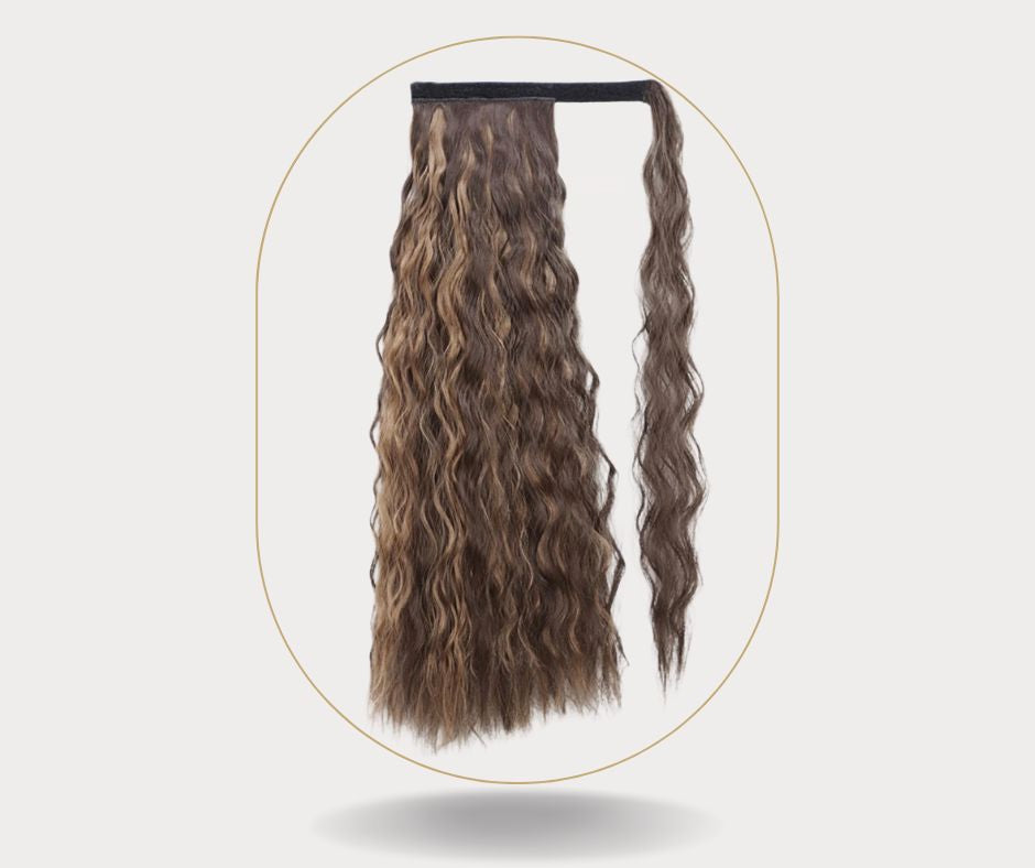 ذيل حصان شعر طبيعي، ponytail hair extension natural hair