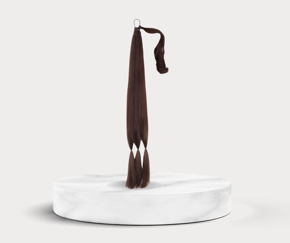 ذيل حصان شعر طبيعي، ponytail hair extension natural hair