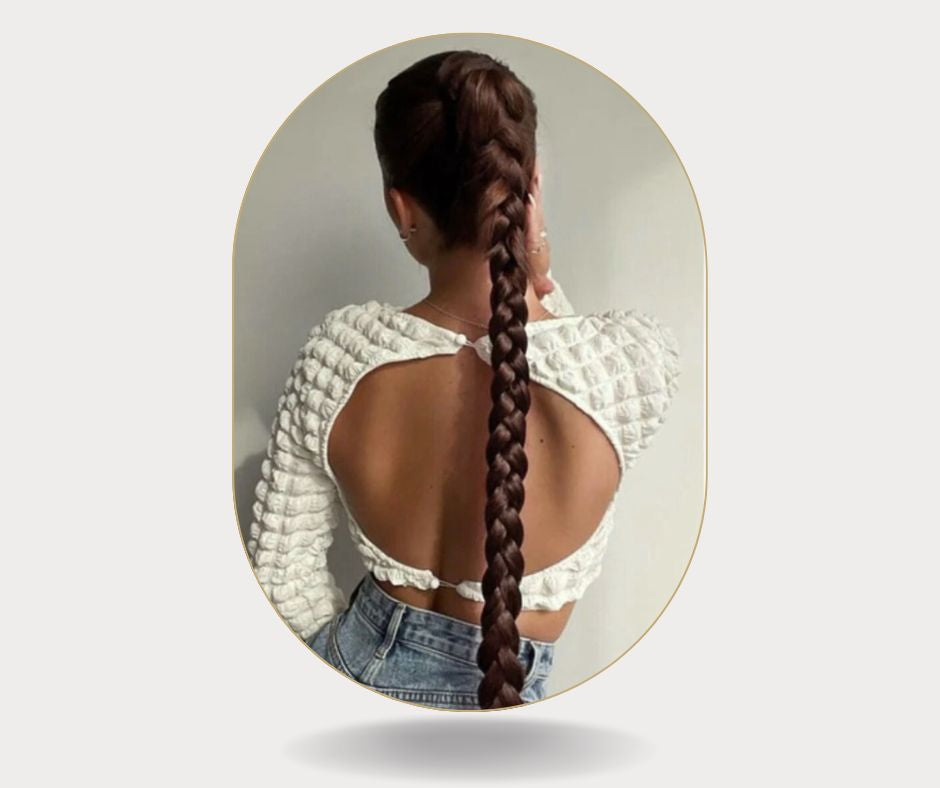 ذيل حصان شعر طبيعي، ponytail hair extension natural hair