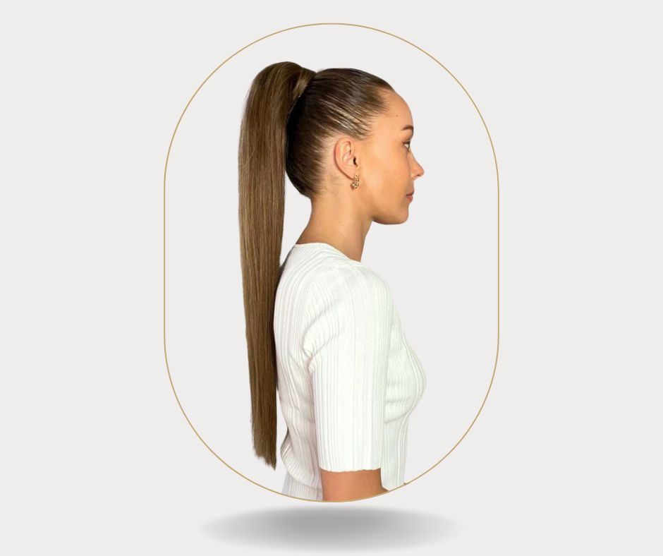ذيل حصان شعر طبيعي، ponytail hair extension natural hair