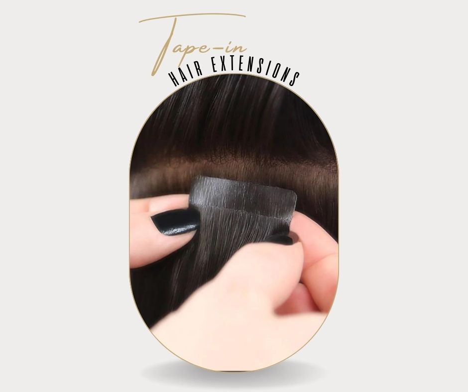خدمة تركيب تيب ان للشعر، tape in hair extension installation