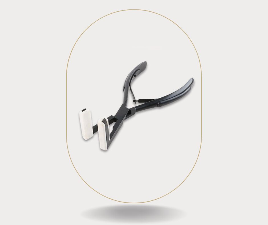 كماشة تثبيت تيب توصيلات الشعر، tape in hair extension plier