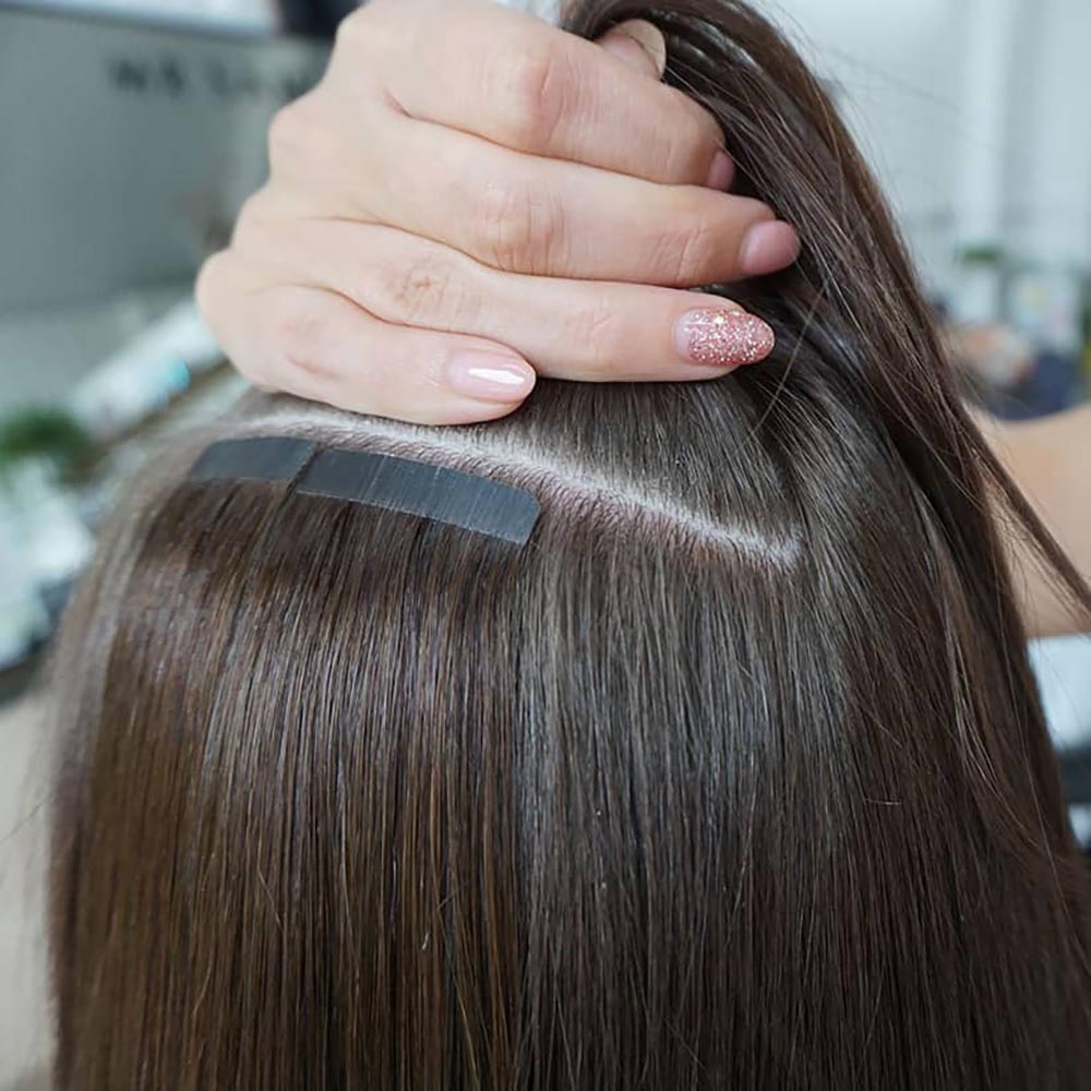 Tape-In Raw Hair Extensions