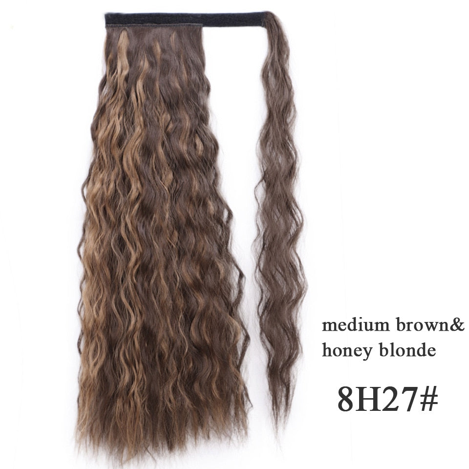 Synthetic Wavy Long Ponytail