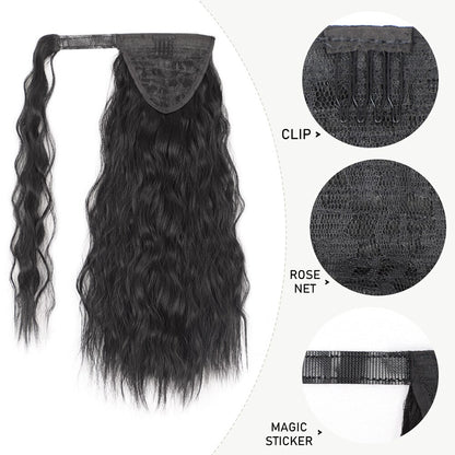 Synthetic Wavy Long Ponytail