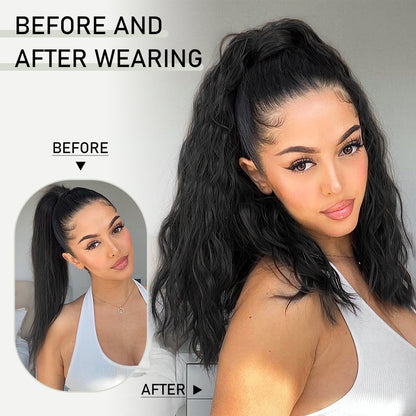 Synthetic Wavy Long Ponytail