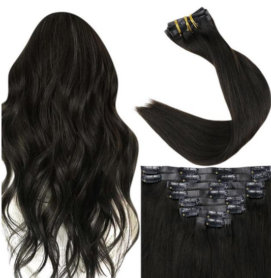 Seamless Pu Clip-In Hair Extensions