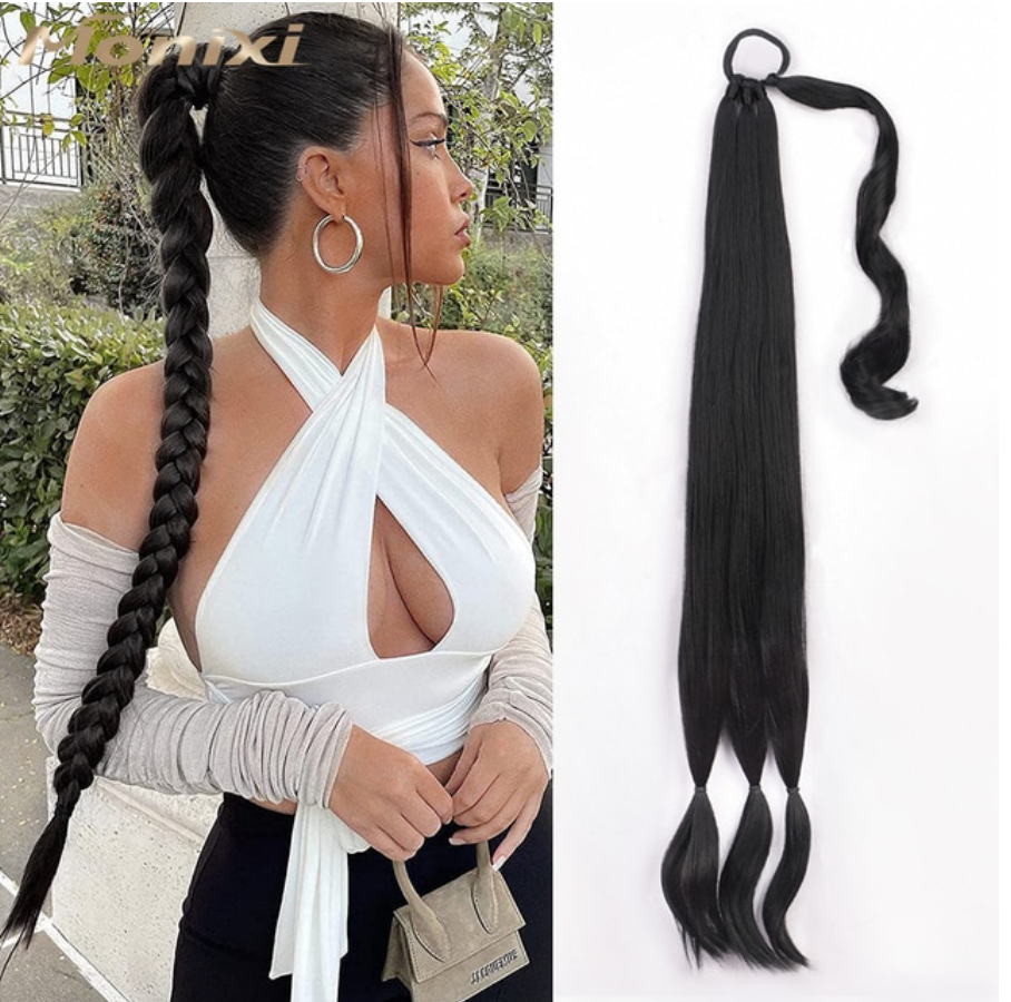 Synthetic Braided Ponytail