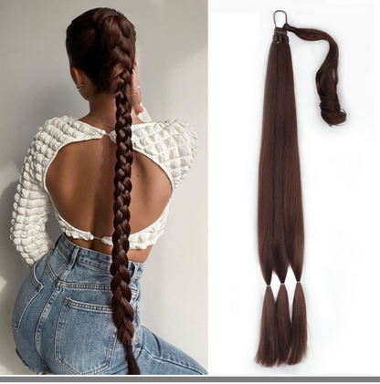 Synthetic Braided Ponytail