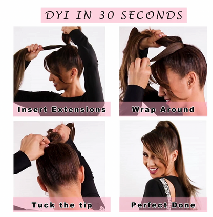 Synthetic Ponytail Hair Extension