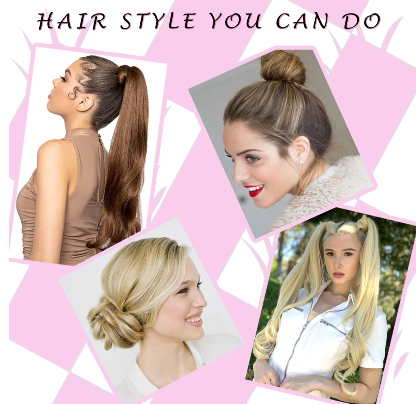 Synthetic Ponytail Hair Extension